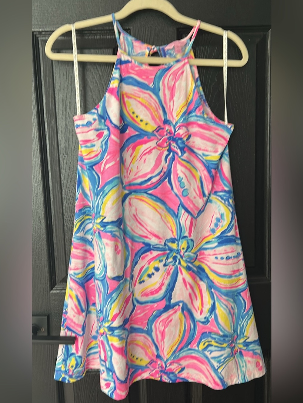 Lilly Pulitzer Multicolor Floral Sundress in Pink, Blue & Yellow